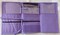 Knitter's Pride Assorted Knitting Needle Fabric Case- Violet Dream, Eden Trail, Orient Sheen, Ribbons